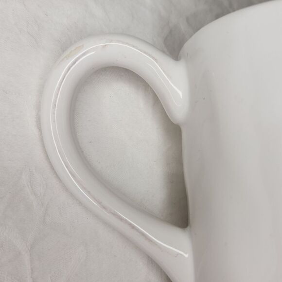 Vintage white bee mug - Picture 7 of 11